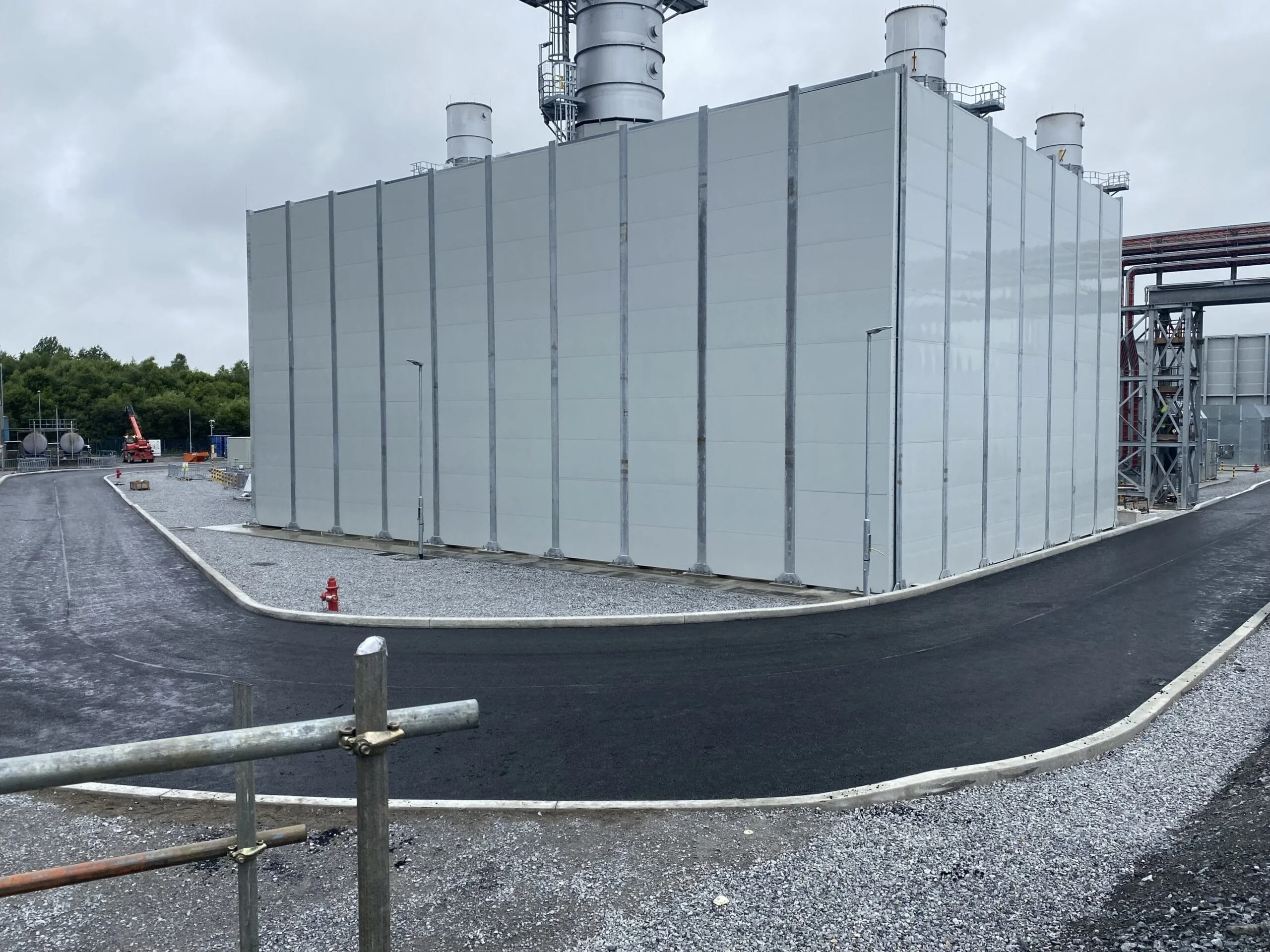 Burgess manning acoustic barrier.