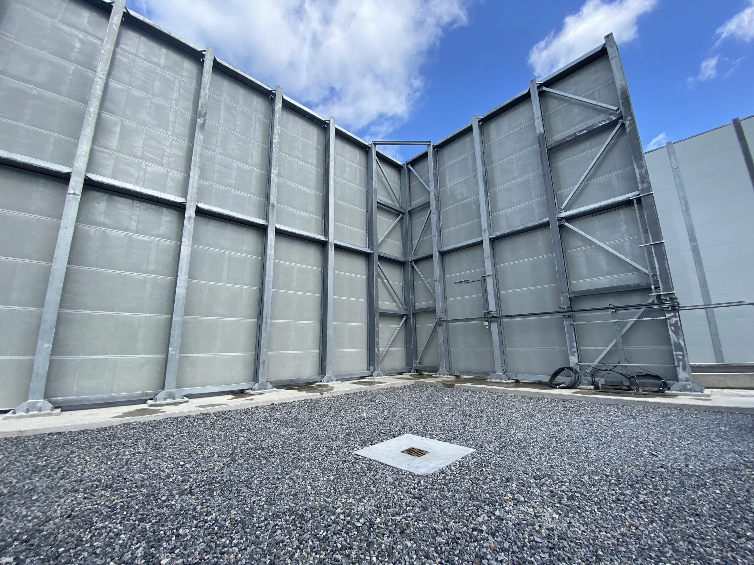 Burgess-manning acoustic barrier.